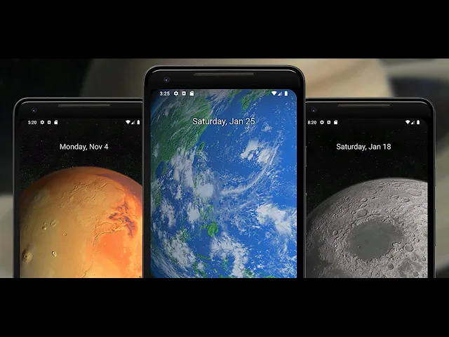 Planets 3D Live Wallpaper for Android