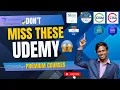 Top 40 FREE Udemy Courses in AI AWS and Cloud Computing You Need to Know