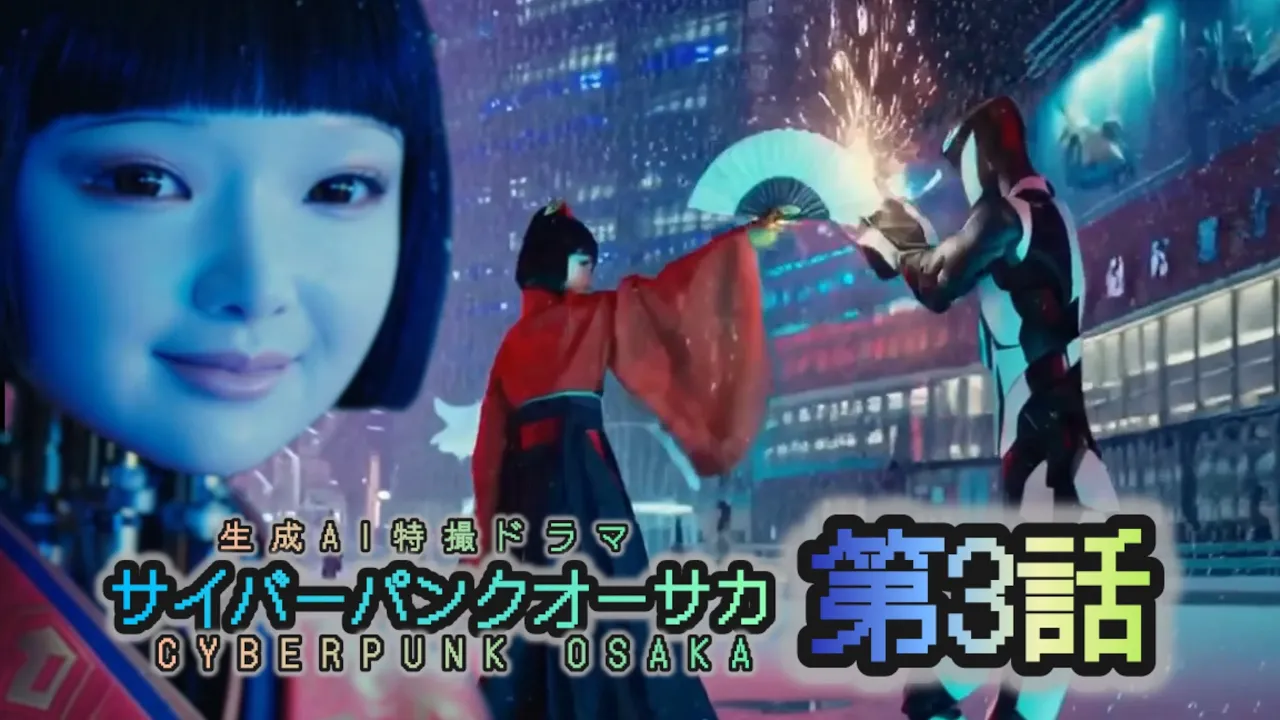 サイバーパンクオーサカ 「Blizzard PARTY」 特撮ドラマcyberpunk Osaka EPISODE