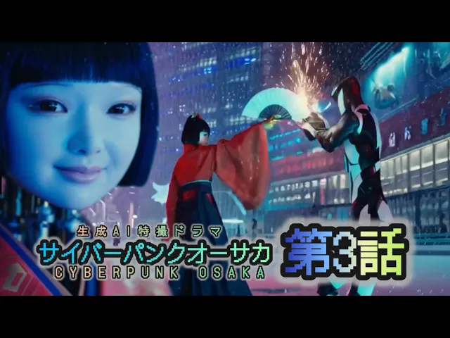サイバーパンクオーサカ 「Blizzard PARTY」 特撮ドラマcyberpunk Osaka EPISODE