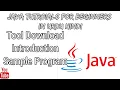IntelliJ IDEA Download And Sample Program JAVA Beginners in 2020