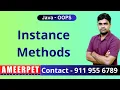Java Instance Methods in Java Ameerpet Technologies By Srinivas