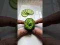 Do you know how to make cucumber flowers