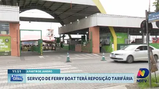 Aumento da tarifa do Ferry Boat entre Itajaí e Navegantes em breve