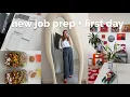 London lawyer vlogs Sunday reset and starting a new biglaw job