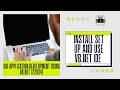 practical 1 Install Set up and Use VB Net 22034 GUI application Development Using VB net GAD