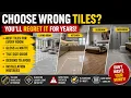 Before Buying Tiles for Your Home Watch This
