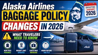 Alaska Airlines Baggage Policy 2026 New Fees Carry-On Rules Checked Bag Guide