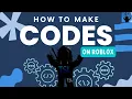How To Make TWITTER CODES On Roblox