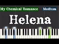 Download Lagu My Chemical Romance - Helena Piano Tutorial | Medium