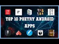 Top 10 Poetry Android App Review