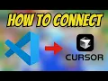 How To CONNECT VScode To Cursor Ai