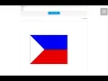 Python code for the Philippine flag