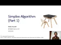 Week4 4 Simplex Algorithm Part