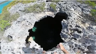 GOPRO CLIFF JUMP THUNDERBALL GROTTO