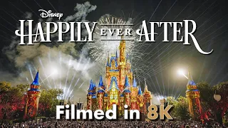 Magic Kingdom Happily Ever After Fireworks 2025 Walt Disney World Filmed In 8K 