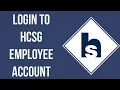 HCSG Employee Portal Login How To Sign In HCSG Employee Account 2023