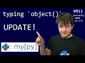 typing object -