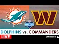 Dolphins vs Commanders Live Streaming Scoreboard Play-By-Play Highlights NFL Preseason Week 1