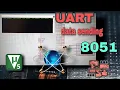 UART protocol sending data from 8051 to peripheral devices