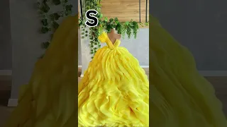 فستانك حسب حرف اسمك 