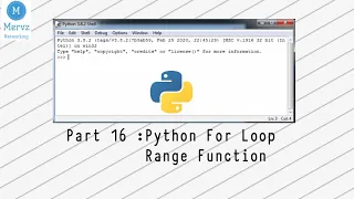 Python Training Part 16 Python for loop with range function