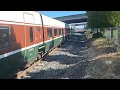 Amtrak 518 flying by Auburn