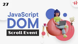 27 JavaScript Html Dom Scroll Event Bangla Tutorial
