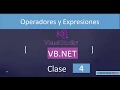 4 Fundamentos de Visual Basic Net con Interfaces Graficas Operadores y expresiones