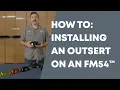 How to Install an Outsert on an FM54 Mask Avon Protection