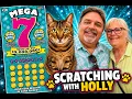 20 MEGA 7 s Can Holly Find the BIG WIN Florida Lottery Scratch Off