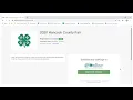 4 H Online Fair Entry Tutorial