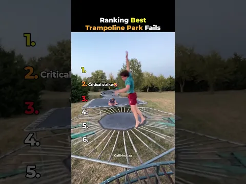 Ranking Best Trampoline Park Fails