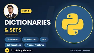 Python Full Course for Beginners Part 6 - Dictionaries Sets Explained