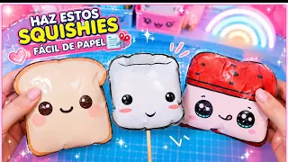👀👉HAZ ESTOS SQUISHYS DE PAPEL 📰✂SÚPER LINDOS 😍