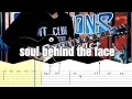How to play | soul behind the face-Scorpions(guitar solo with tab lesson)
