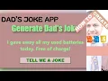 Generating Dad s Joke An App using HTML CSS JavaScript