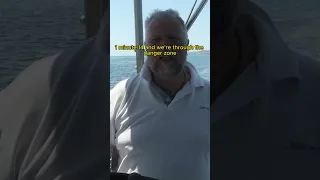 How to sail through a narrow channel #sailing  #sailboat #boating