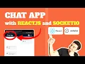 Build a SIMPLE Realtime Chat App with ReactJS and SocketIO - Publish on Heroku and Netfly