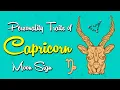 Personality Traits of CAPRICORN Moon Sign