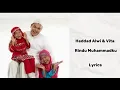 Download Lagu Lirik Lagu - Haddad Alwi \u0026 Vita - Rindu Muhammadku