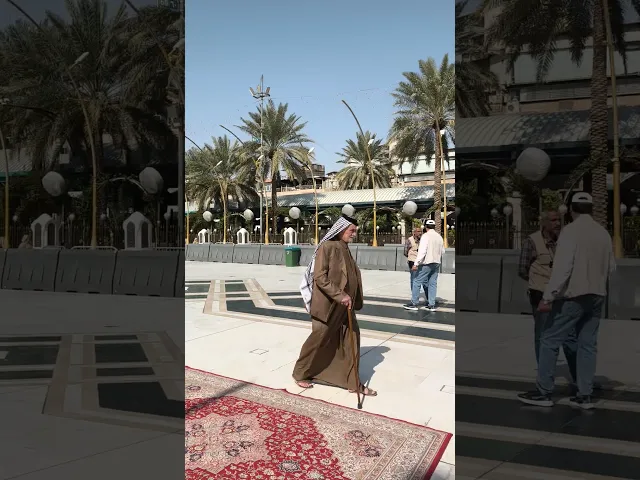 ⁣الظهر اجمل اوقات العبادة في الحرم الحسيني