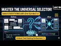 CSS Universal Selector Tutorial in Hindi How to use Selector Mission BTech Lec 19