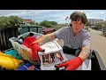 College Move Out Dumpster Diving - We Got Stopped by Campus Police