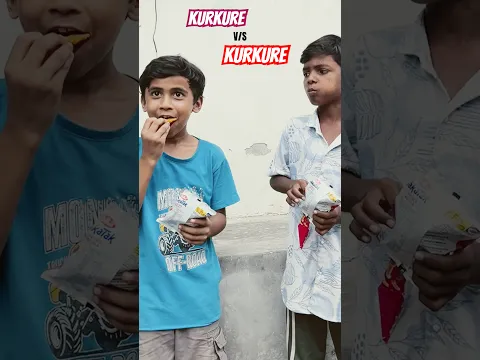 Kurkure V/S Kurkure Challenge #video #youtubeshorts #viral #foodchallenge #challenge