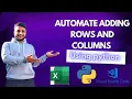 Excel Automation with Python - Master Rows Columns OpenPyXL
