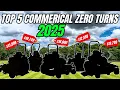 The Top 5 Commercial Zero Turn Mowers The BEST Buys of 2025