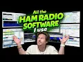 All the ham radio software I use at my station