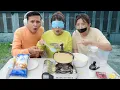 TANTANGAN MASAK MATA, MULUT DAN TELINGA DITUTUP!!