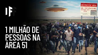 E se 1 milhão de pessoas invadissem a Área 51